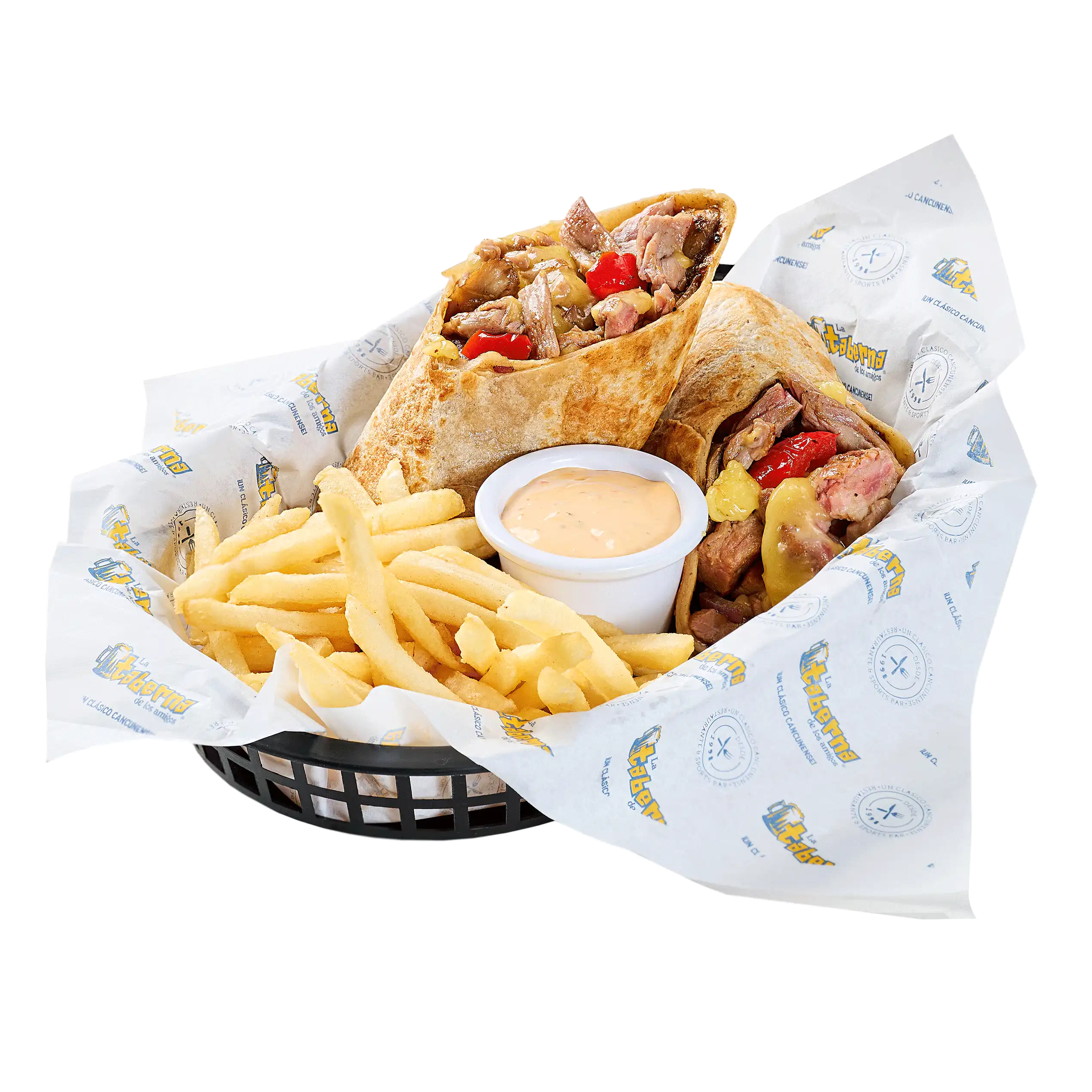 Platillos-fondo-blanco-Wrap-cheesesteak